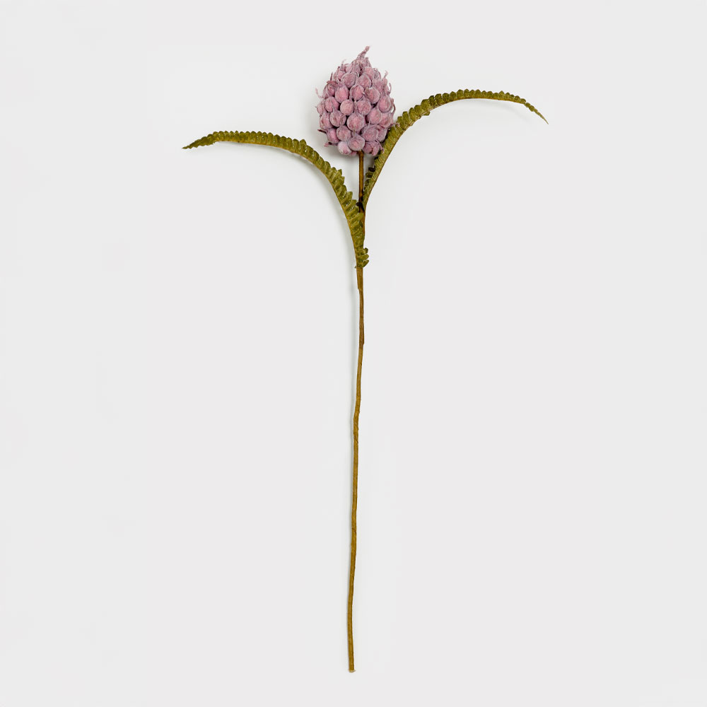 SPRING SPLENDOR ΛΟΥΛΟΥΔΙ ΤΕΧΝΗΤΟ 70cm FOAM ΜΩΒ ΠΡΑΣΙΝΟ PVC
