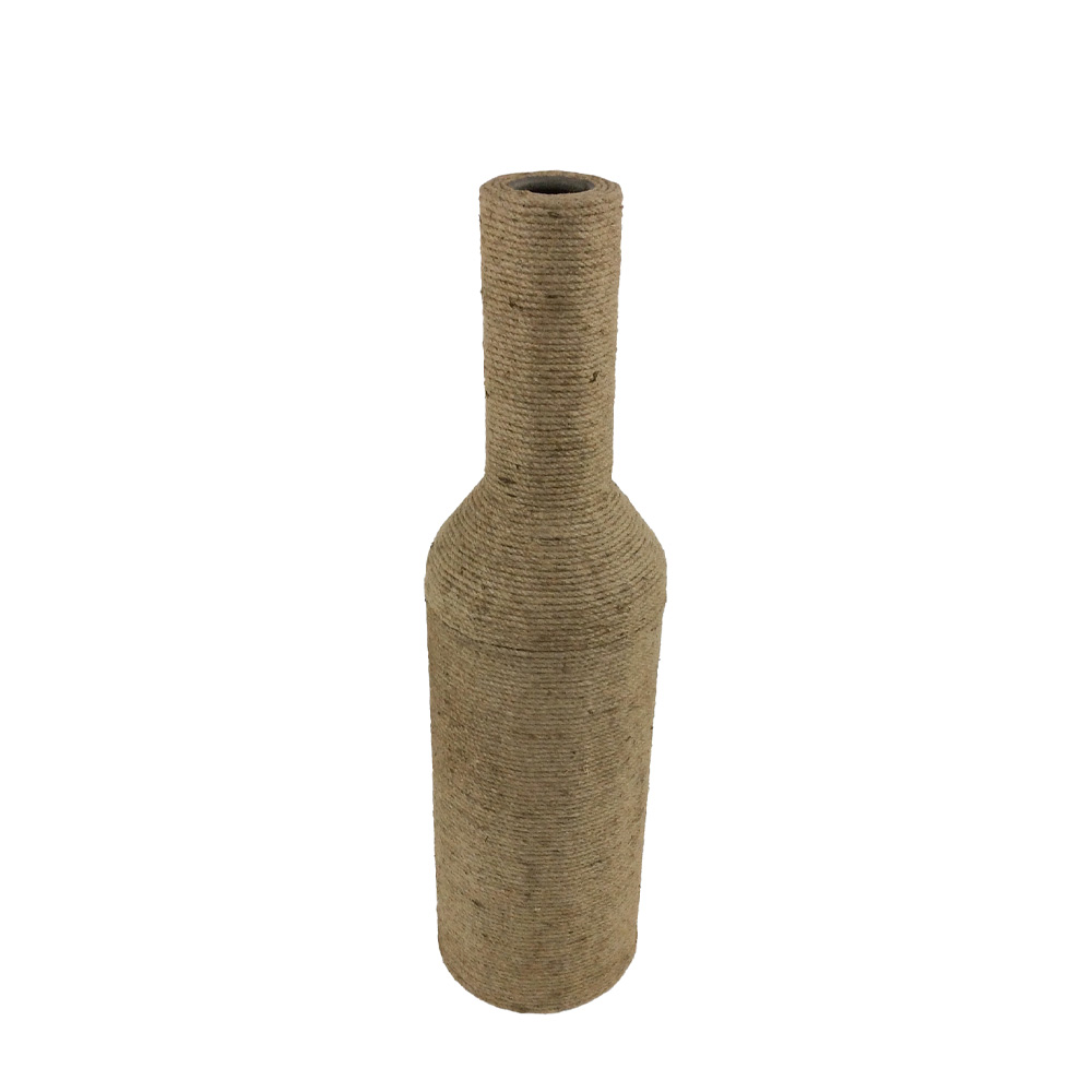 ROPE ΒΑΖΟ 20x20x72cm ΣΧΟΙΝΙ ΦΥΣΙΚΟ PLYWOOD