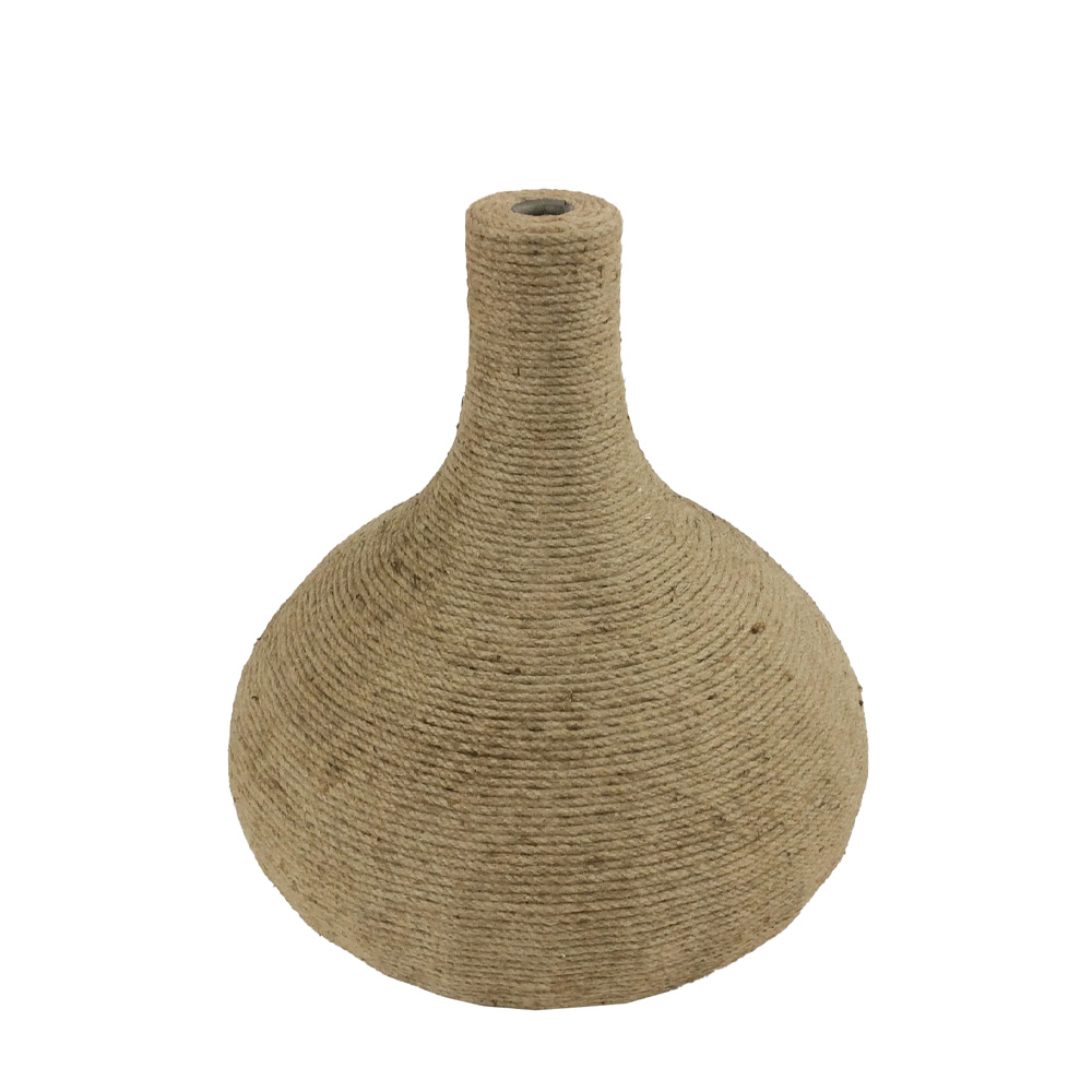 ROPE ΒΑΖΟ 39x39x42cm ΣΧΟΙΝΙ ΦΥΣΙΚΟ PLYWOOD
