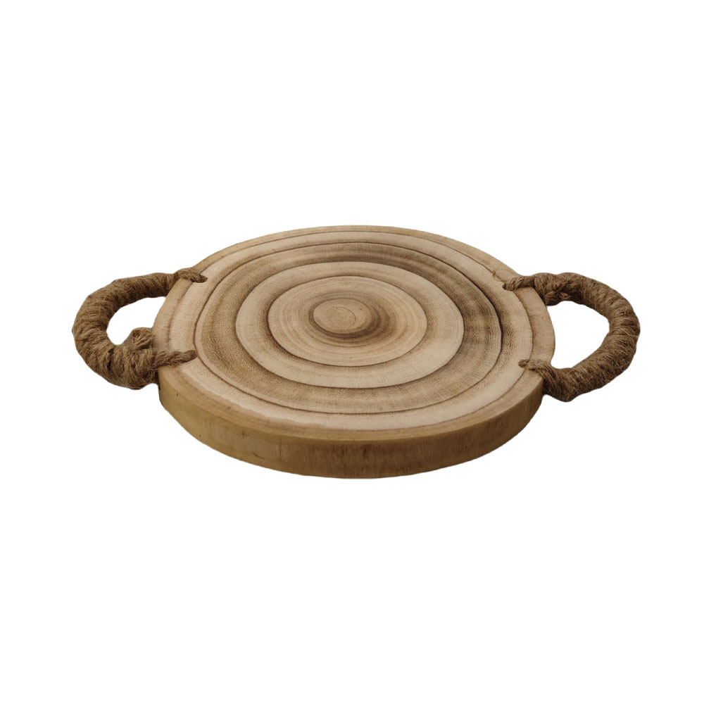 KENGO ΔΙΣΚΟΣ ΔΙΑΚΟΣΜΗΣΗΣ 25x25x3cm ΞΥΛΟ ΦΥΣΙΚΟ