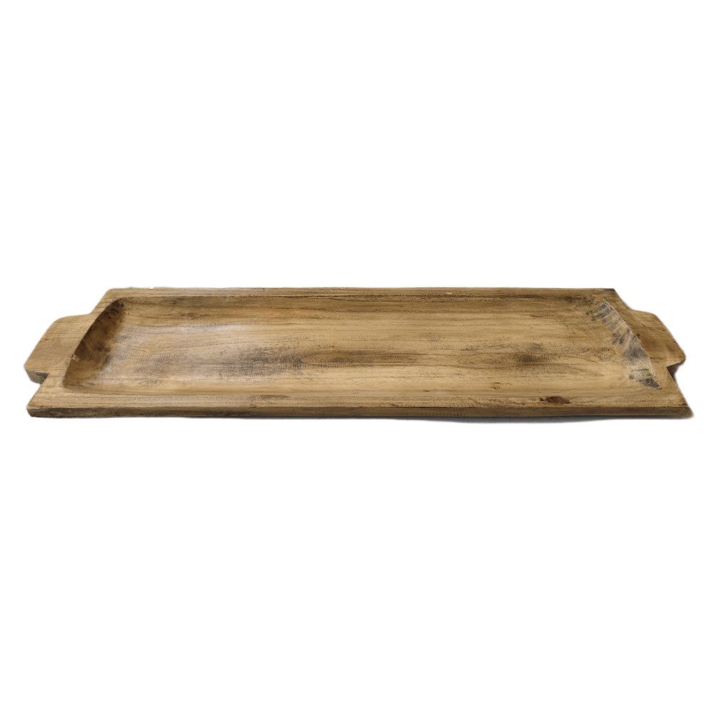 CEDAR ΔΙΣΚΟΣ ΔΙΑΚΟΣΜΗΣΗΣ 89x26x4cm ΞΥΛΟ ΚΑΦΕ