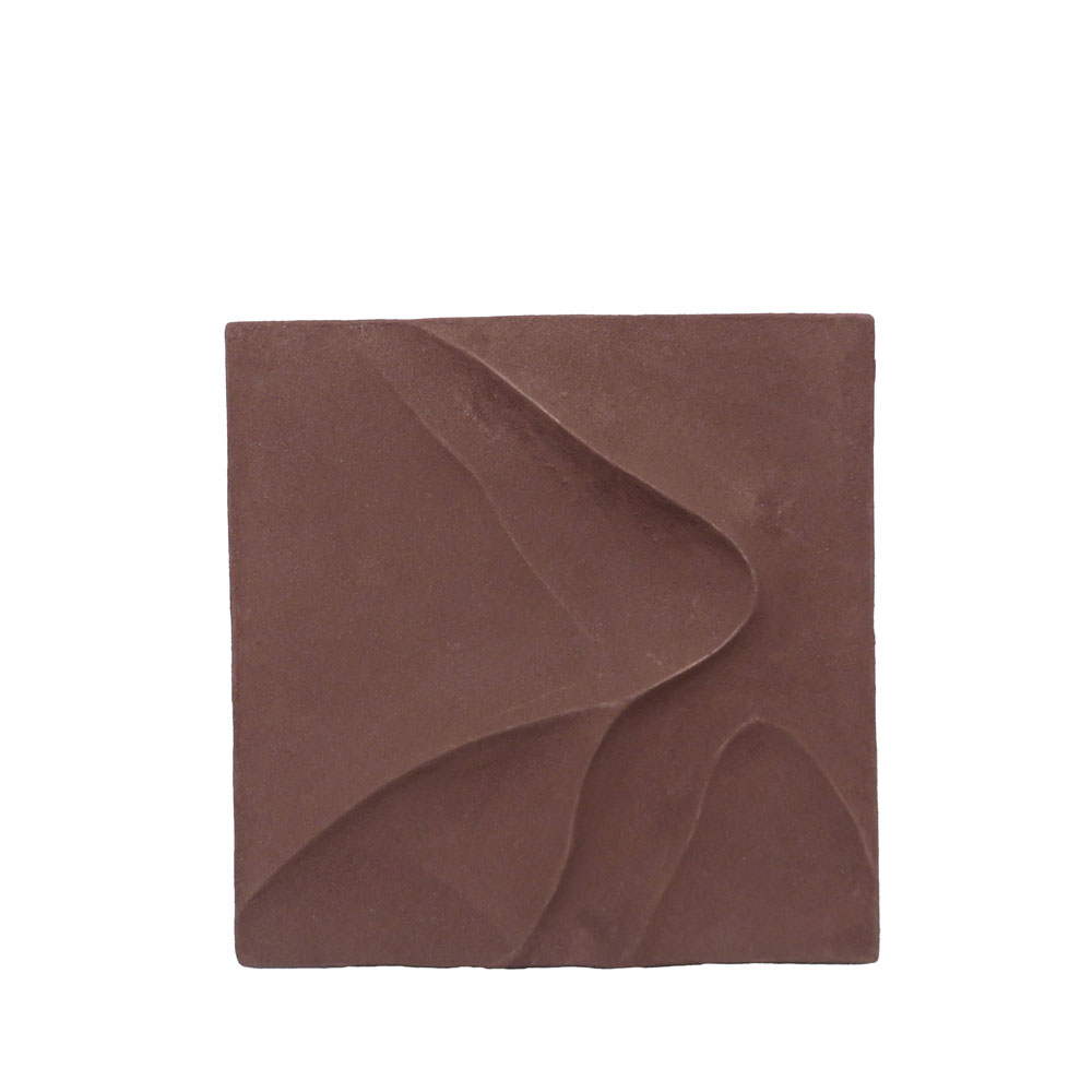 NATHEN ΔΙΑΚΟΣΜΗΤΙΚΟ ΤΟΙΧΟΥ 41x41x5cm ΑΛΟΥΜΙΝΙΟ TERRACOTTA