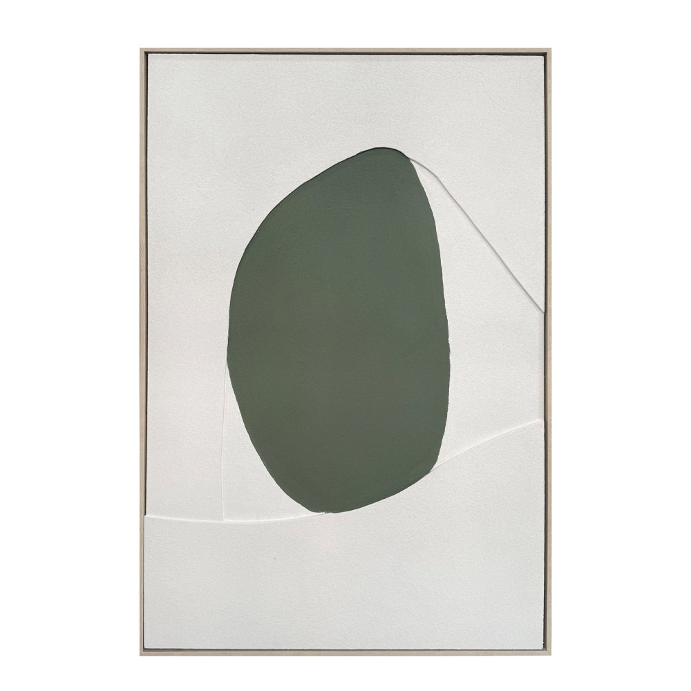 VOID B ΠΙΝΑΚΑΣ ΔΙΑΚΟΣΜΗΤΙΚΟΣ ΜΕ ΚΟΡΝΙΖΑ 80x120x4cm ΚΑΜΒΑΣ ΜΠΕΖ ΛΑΔΙ PS