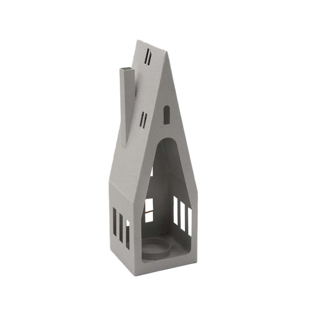 CASA ΧΡΙΣΤΟΥΓΕΝΝΙΑΤΙΚΟ ΔΙΑΚΟΣΜΗΤΙΚΟ ΡΕΣΩ 10x9x31cm ΜΕΤΑΛΛΟ ΛΕΥΚΟ