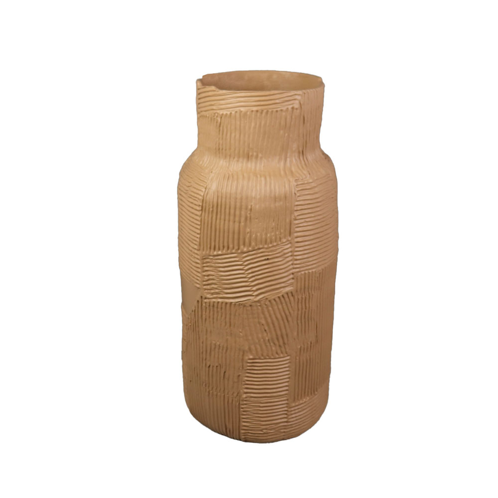 ACCUR ΔΙΑΚΟΣΜΗΤΙΚΟ ΒΑΖΟ 21x21x46cm POLYRESIN ΜΕΛΙ