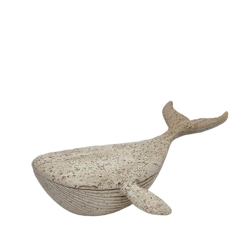 BALENA ΔΙΑΚΟΣΜΗΤΙΚΟ ΨΑΡΙ 20x14x9cm POLYRESIN ΜΠΕΖ ΚΑΦΕ
