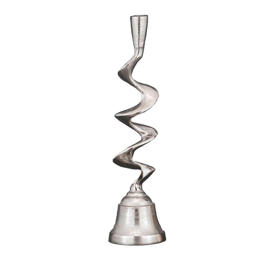 FLAMME ΚΗΡΟΠΗΓΙΟ 10x10x36cm ΑΛΟΥΜΙΝΙΟ ΑΣΗΜΙ