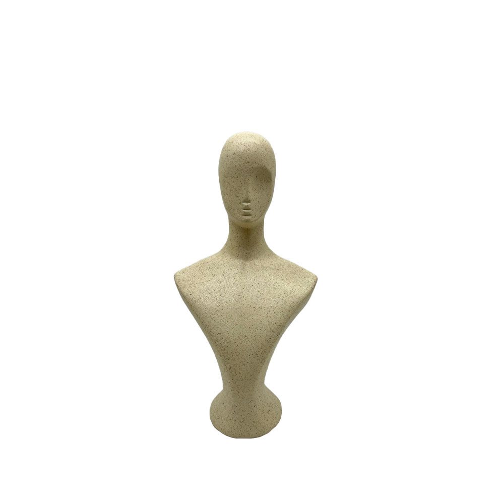 SILOU ΔΙΑΚΟΣΜΗΤΙΚΟ ΦΙΓΟΥΡΑ 17x13x33cm POLYRESIN ΜΠΕΖ