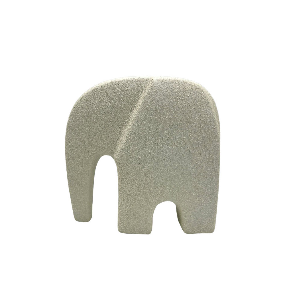 IVORY ΔΙΑΚΟΣΜΗΤΙΚΟ ΕΛΕΦΑΝΤΑΣ 21x9x20cm POLYRESIN ΑΣΠΡΟ