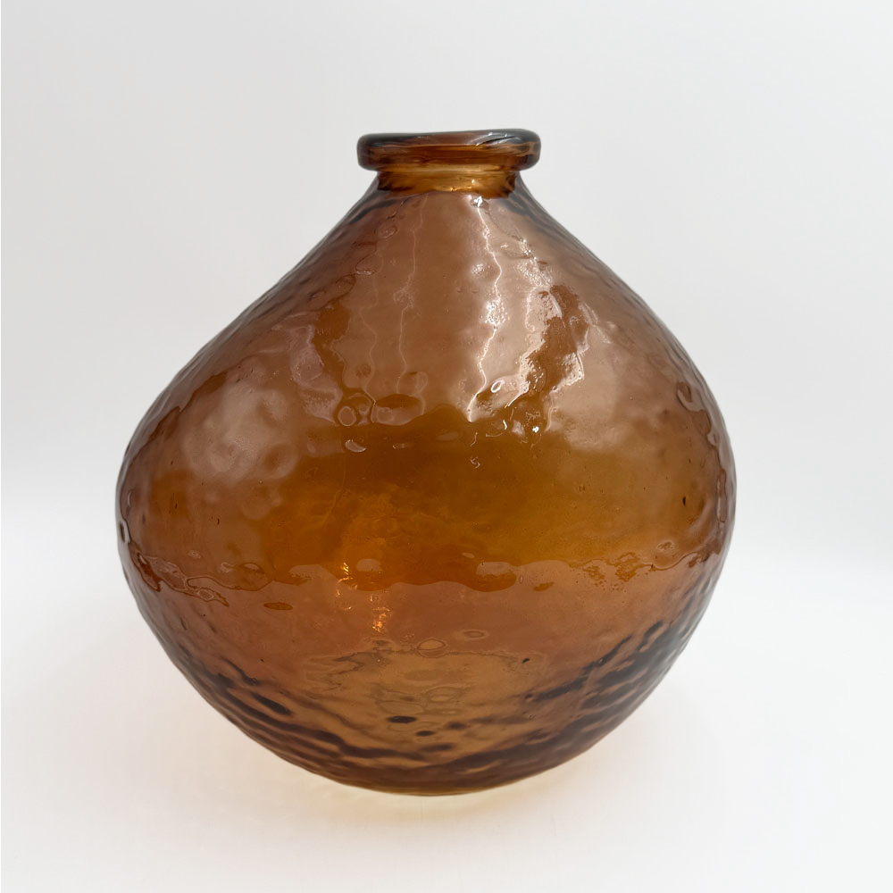 Γυάλινο βάζο - Caramel 25x25x25 εκ. | Bocal