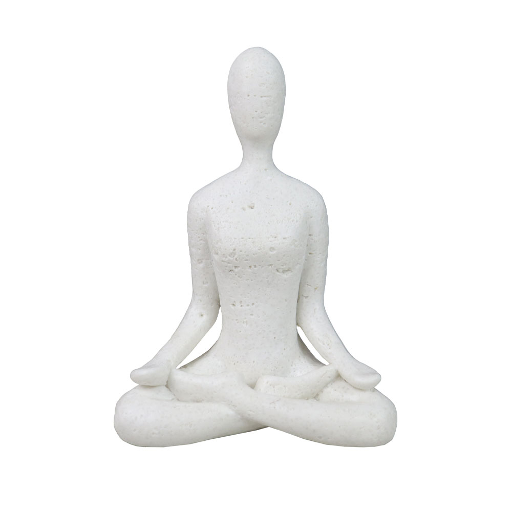 MORPH II ΔΙΑΚΟΣΜΗΤΙΚΟ ΣΩΜΑ 13x8x18cm RESIN ΑΣΠΡΟ