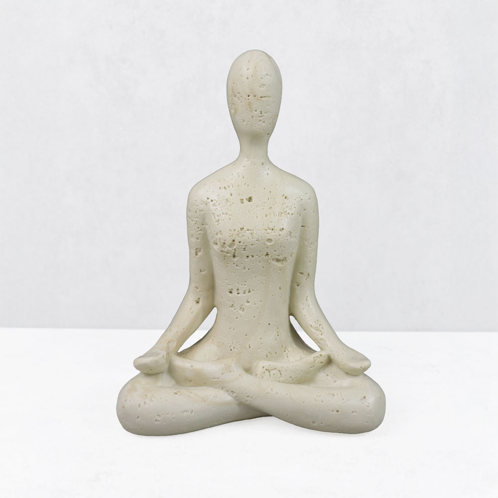 MORPH III ΔΙΑΚΟΣΜΗΤΙΚΟ ΣΩΜΑ 13x8x18cm RESIN ΜΠΕΖ