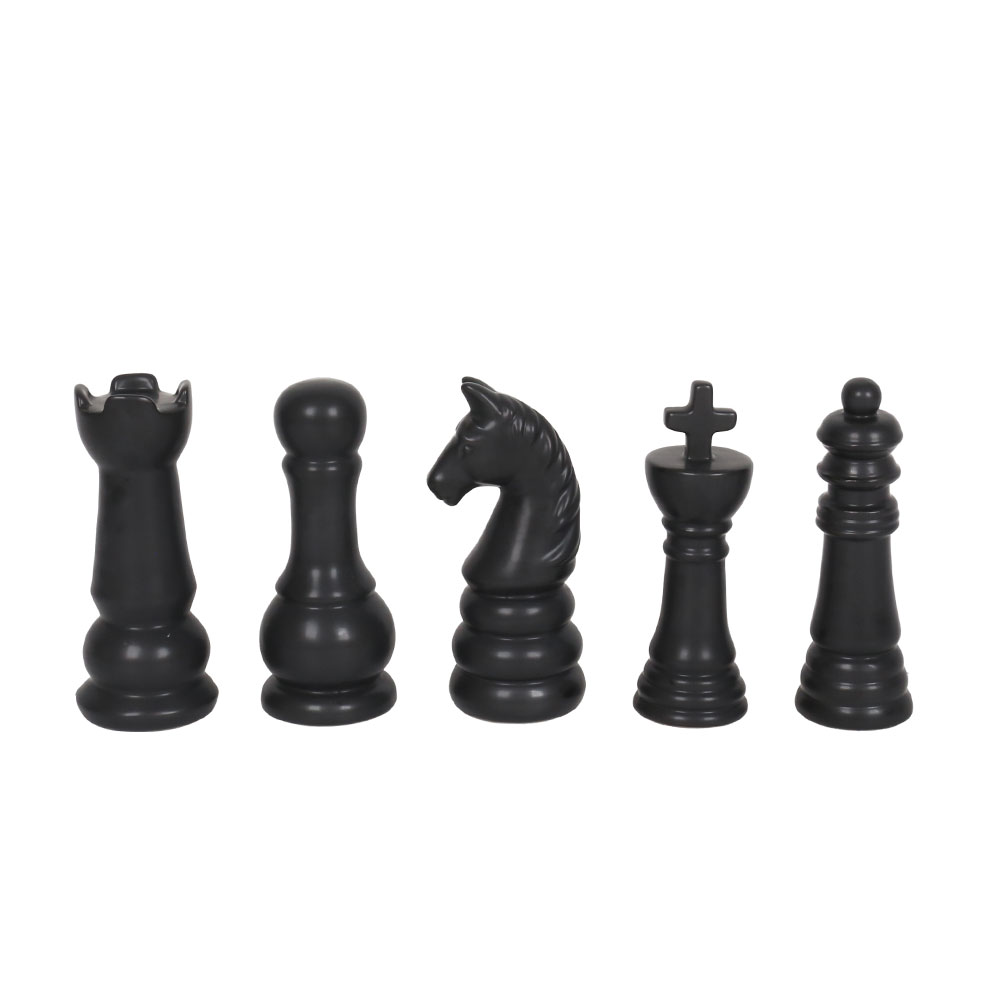 Διακοσμητικό πιόνι - Μαύρο 7x6x15 εκ. | Stratego