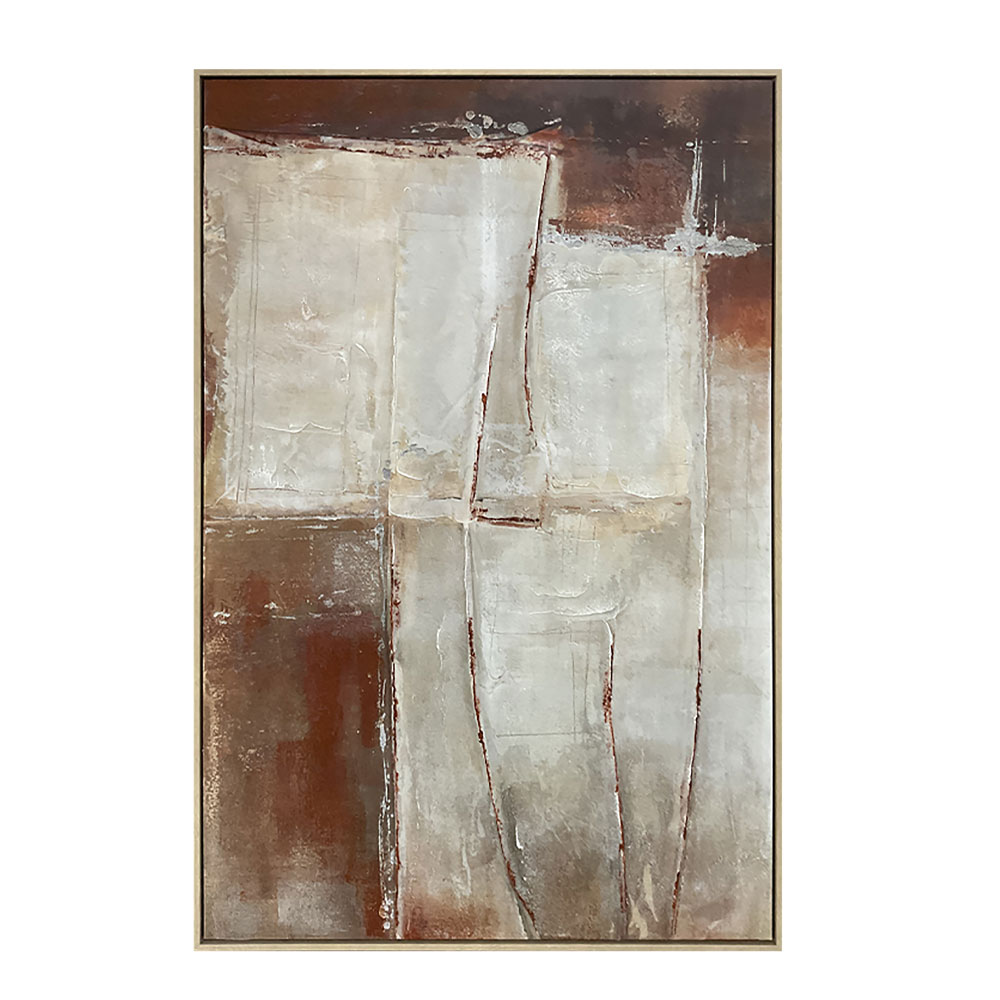 AETHER ΠΙΝΑΚΑΣ ΔΙΑΚΟΣΜΗΤΙΚΟΣ ΜΕ ΚΟΡΝΙΖΑ 80x4x120cm ΚΑΜΒΑΣ ΠΟΛΥΧΡΩΜΟ PS
