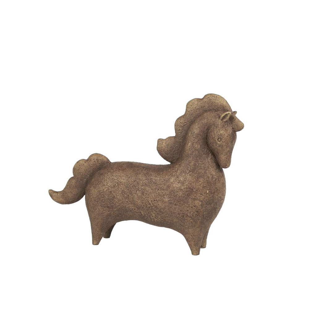 NOBLE ΔΙΑΚΟΣΜΗΤΙΚΟ ΑΛΟΓΟ 26x6x20cm RESIN ΚΑΦΕ