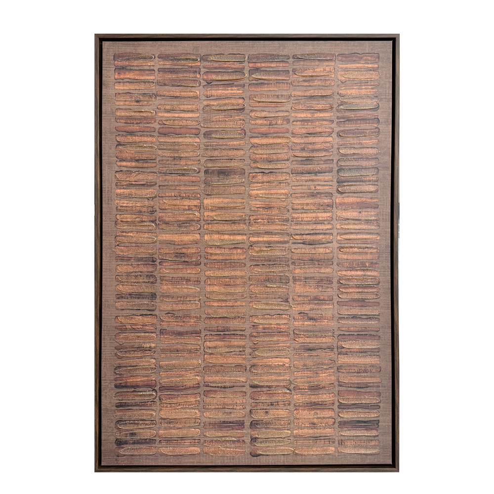 PLOW ΠΙΝΑΚΑΣ ΔΙΑΚΟΣΜΗΣΗΣ 60x90x4cm ΚΑΜΒΑΣ ΚΑΦΕ ΣΚΟΥΡΟ PS