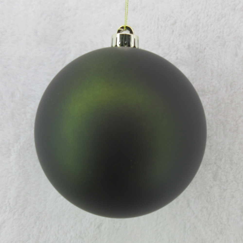 EVERGREEN ΧΡΙΣΤΟΥΓΕΝΝΙΑΤΙΚΗ ΜΠΑΛΑ 25x25x26cm ΠΛΑΣΤΙΚΟ ΠΡΑΣΙΝΟ ΣΚΟΥΡΟ ΜΑΤ