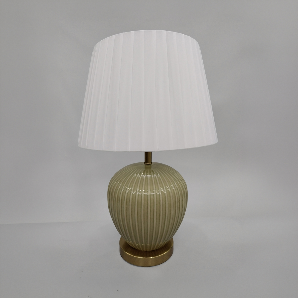 SERA ΦΩΤΙΣΤΙΚΟ ΕΠΙΤΡΑΠΕΖΙΟ 35x35x52cm ΚΕΡΑΜΙΚΟ ΛΑΔΙ ΜΕΤΑΞΩΤΟ ΥΦΑΣΜΑ ΛΕΥΚΟ