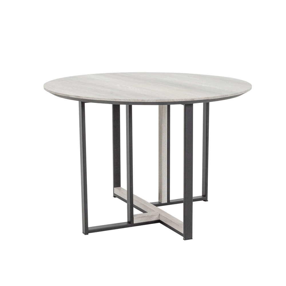 COMBO COFFEE TABLE SONOMA DECAPE ΜΑΥΡΟ 60x60x40