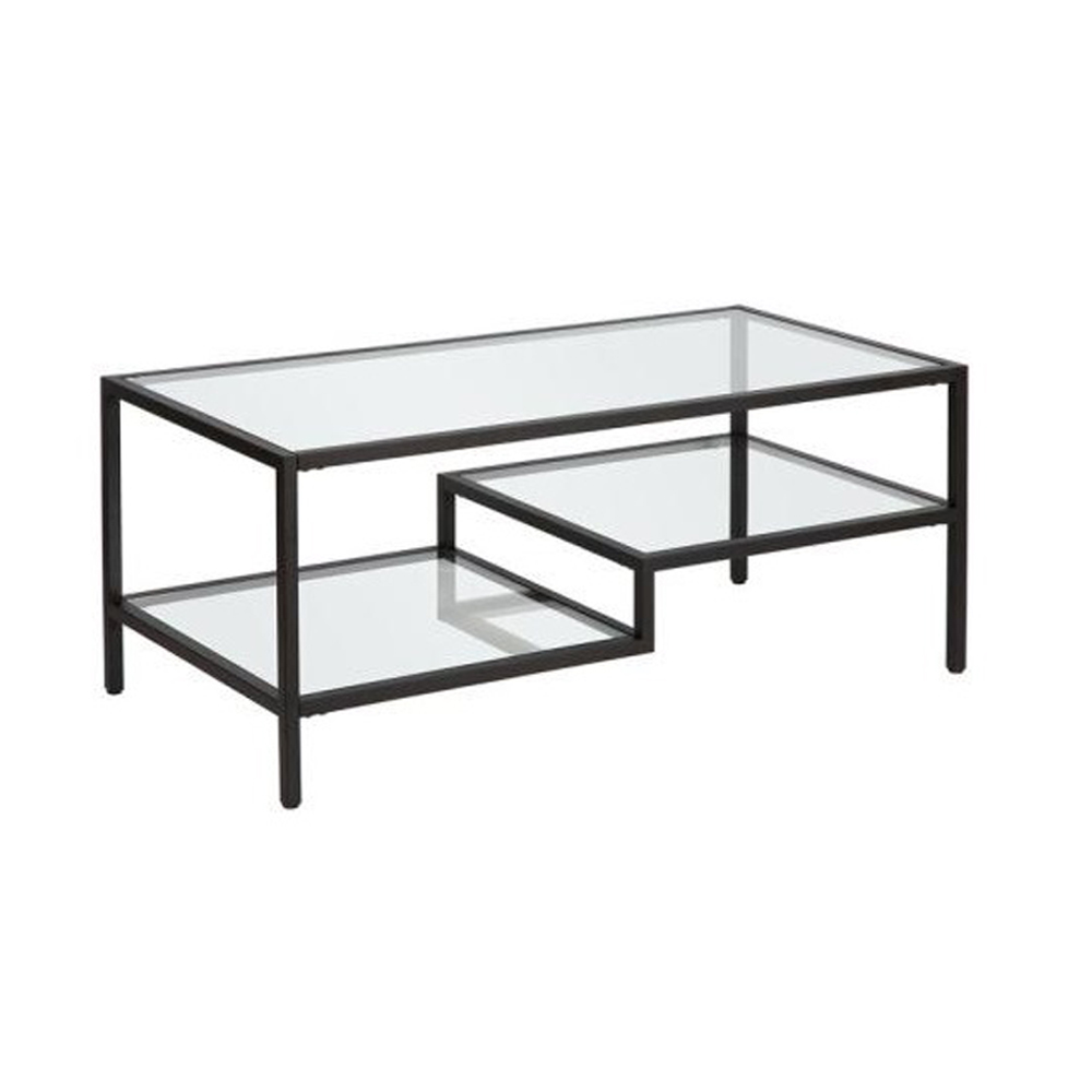 STEP COFFEE TABLE ΜΑΥΡΟ 110x50x42