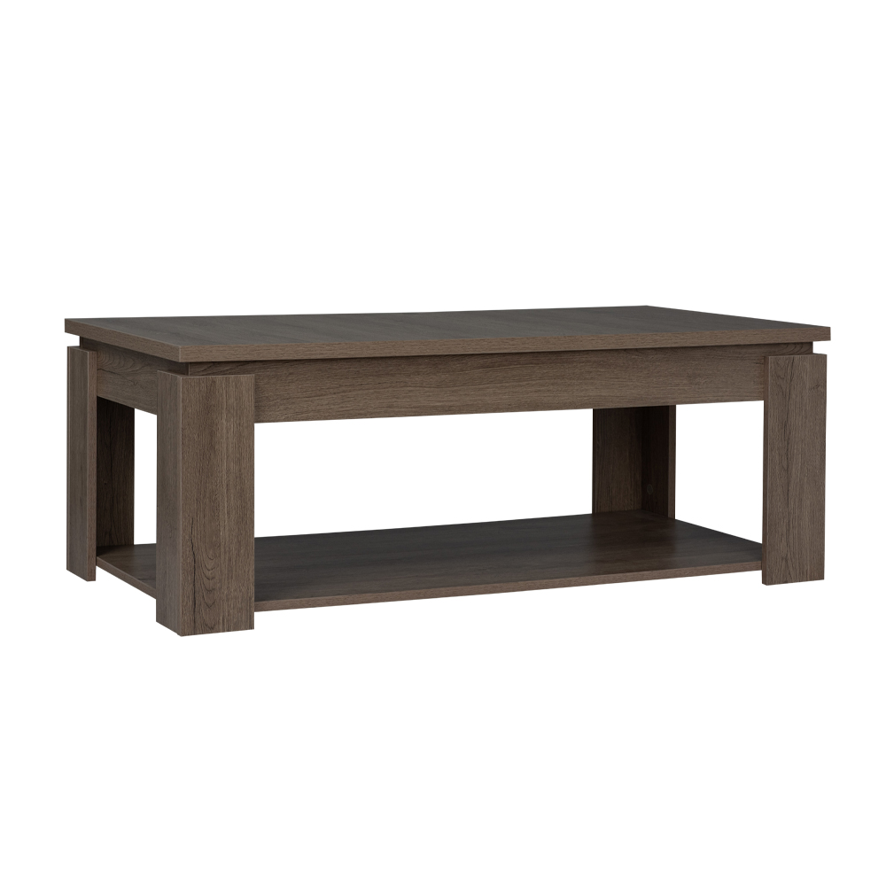 NEO COFFEE TABLE OAK ΣΚΟΥΡΟ 120x60x45