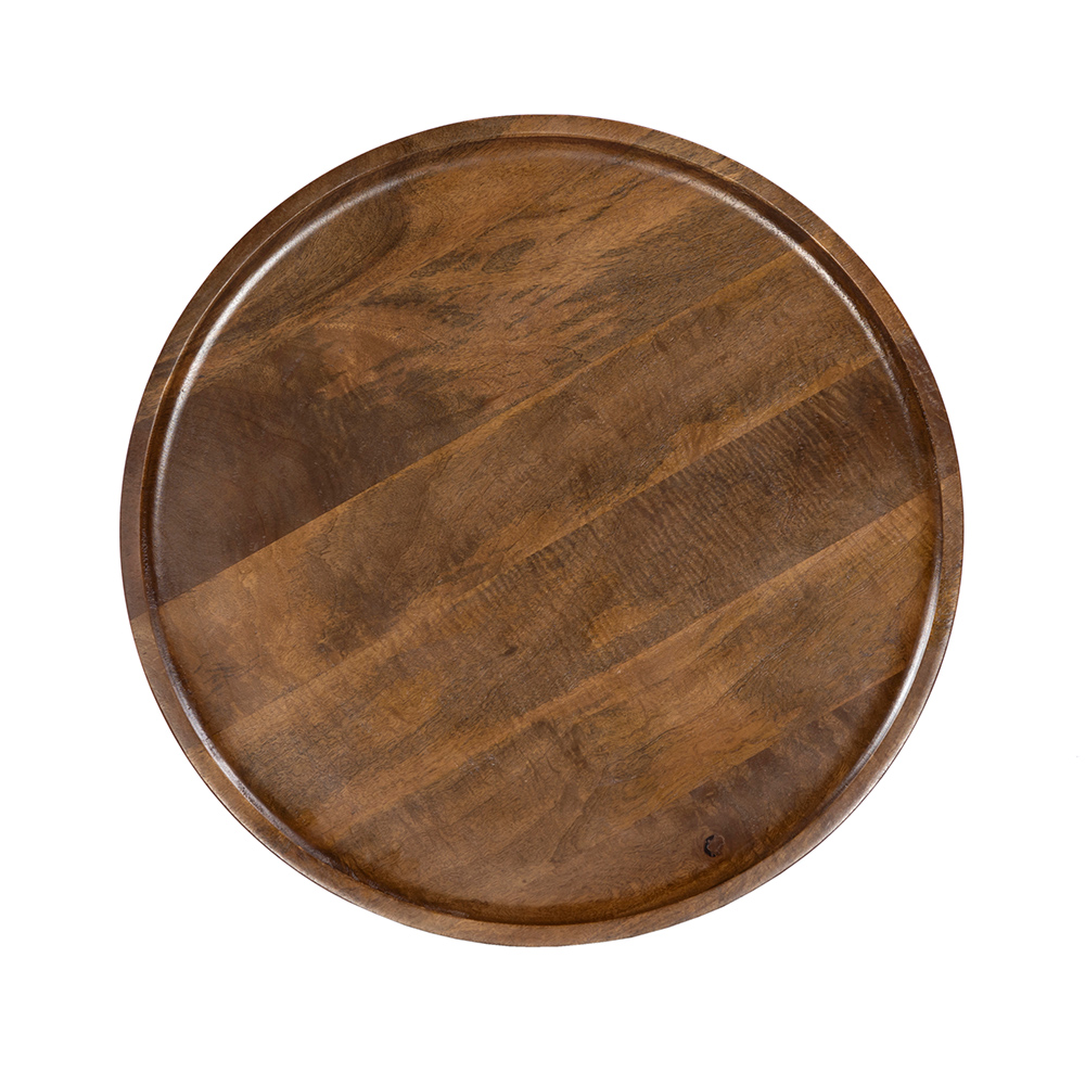 PENCIL 87 COFFEE TABLE ΚΑΡΥΔΙ ΜΑΥΡΟ 87x87x45cm