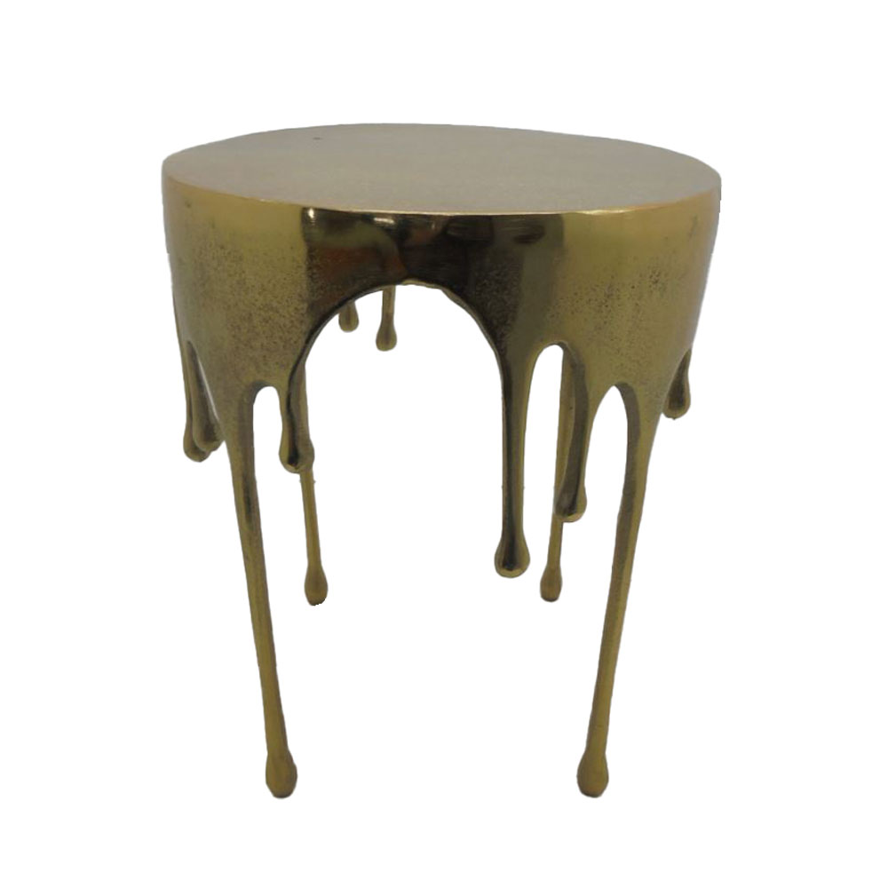 DROP SIDE TABLE ΧΡΥΣΟ 43.25x43.25x56