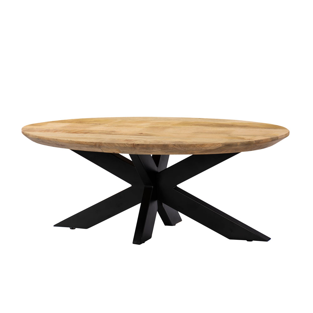 SKORPIO COFFEE TABLE ΚΑΡΥΔΙ ΜΑΥΡΟ 120x60x45