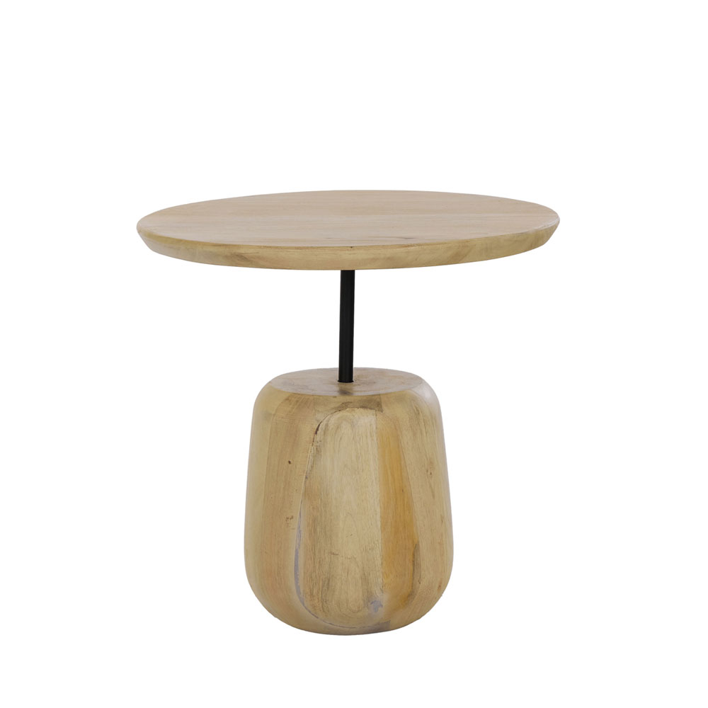 PALOMA SIDE TABLE ΦΥΣΙΚΟ 46x46x45