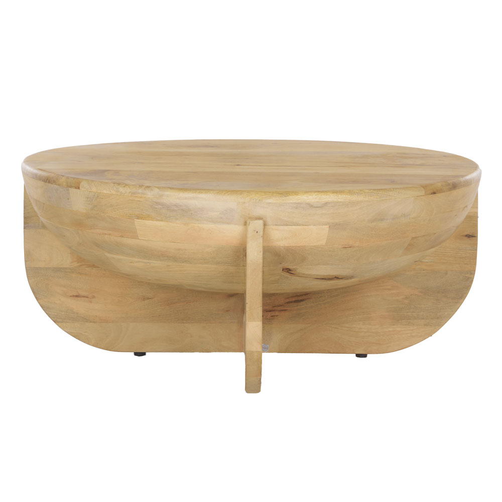 PALOMA COFFEE TABLE ΦΥΣΙΚΟ 91x91x40