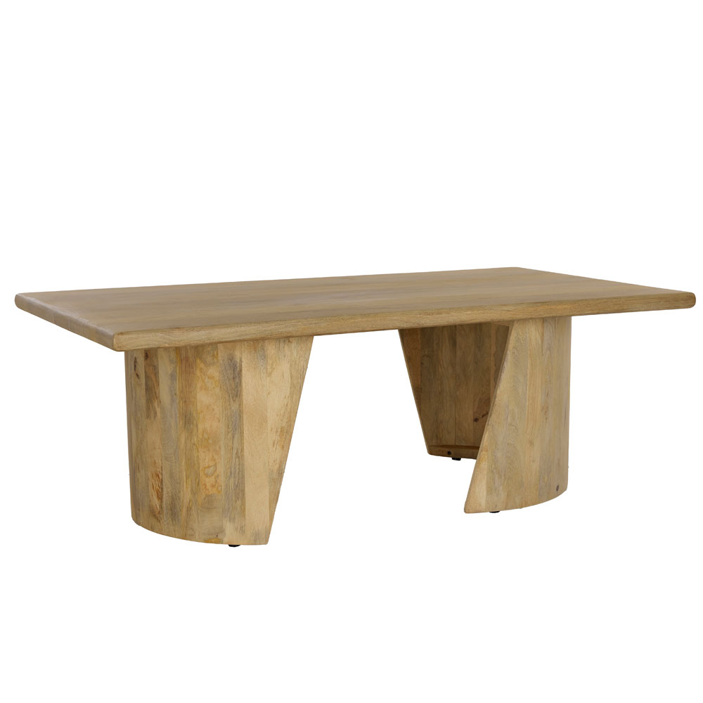 SPIRAL COFFEE TABLE ΦΥΣΙΚΟ 130x70x45