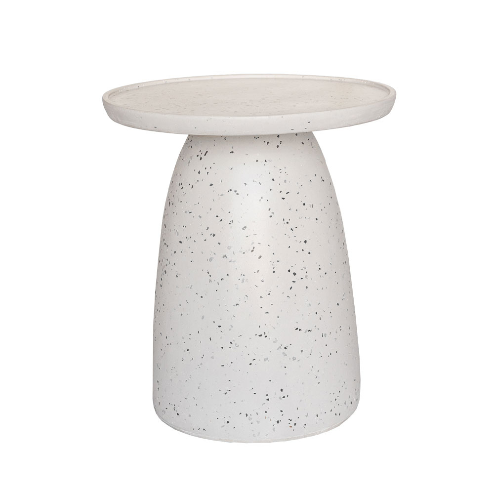 MOSAIC 3 SIDE TABLE TERRAZZO 40x40x45
