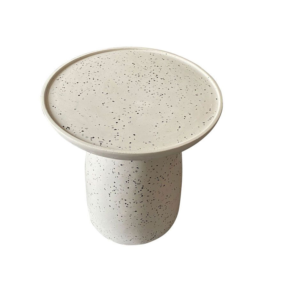 MOSAIC 3 SIDE TABLE TERRAZZO 40x40x45