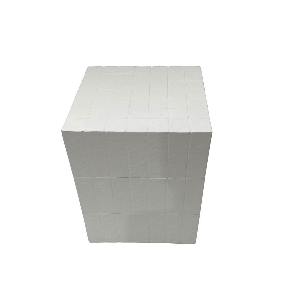 SQUARE SIDE TABLE ΛΕΥΚΟ 36x36x46