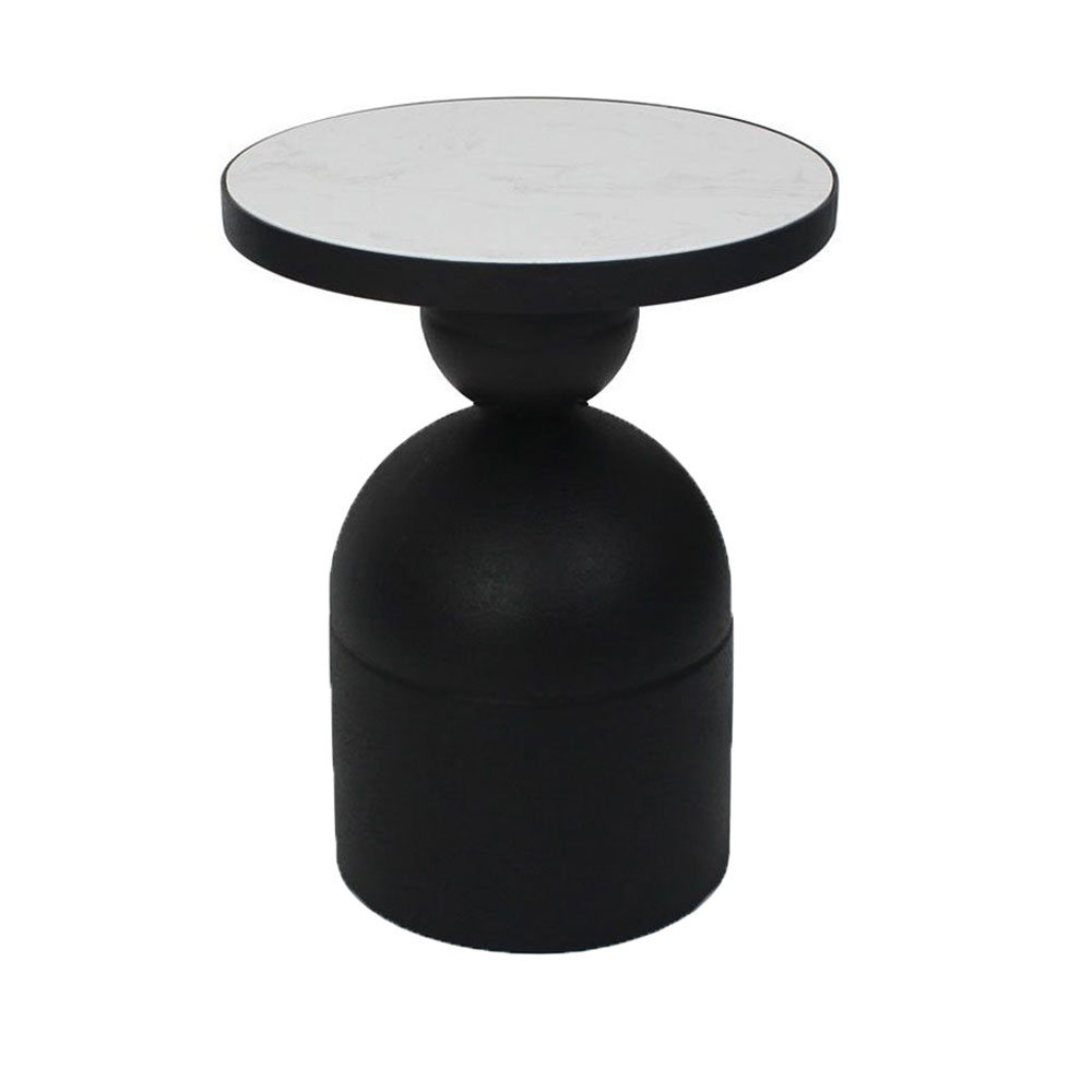 BOMB SIDE TABLE ΜΑΥΡΟ 41x41x62.5