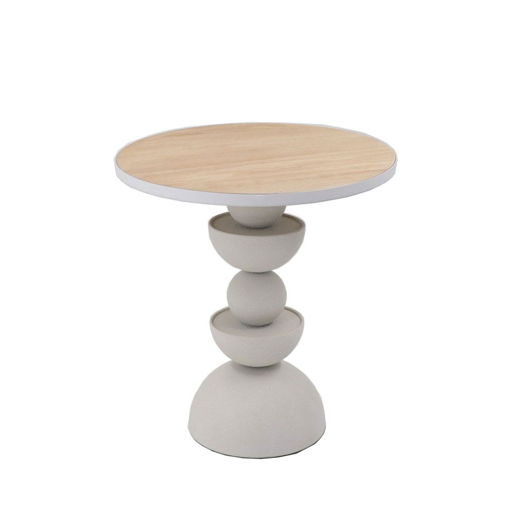 UP : DOWN 40,5 SIDE TABLE ΛΕΥΚΟ ΦΥΣΙΚΟ 40.5x40.5x45