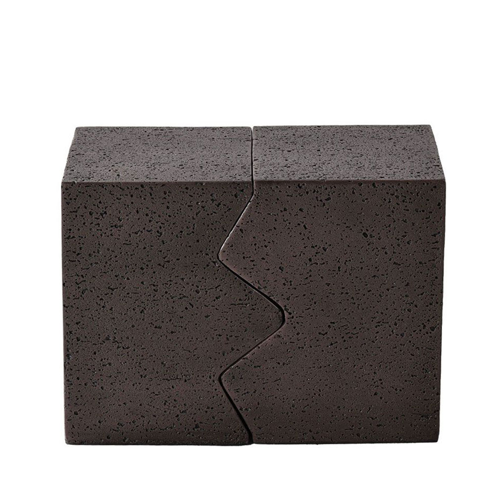 ABRACO SIDE TABLE SET 2ΤΕΜ MOCCA 60x30x46