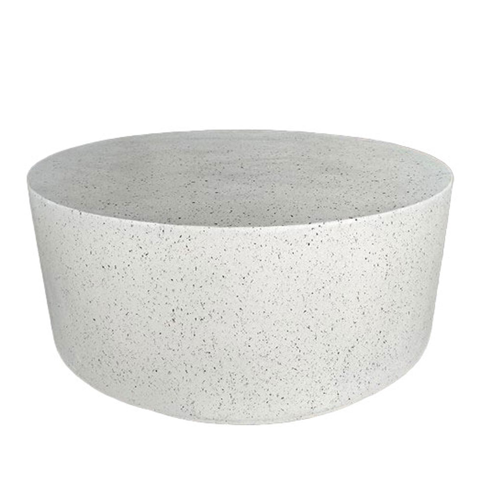 WHEEL SIDE TABLE TERRAZZO 90x90x41.5