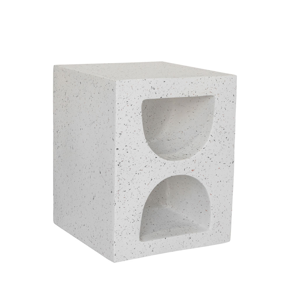 NEST SIDE TABLE TERRAZZO 37x35x46