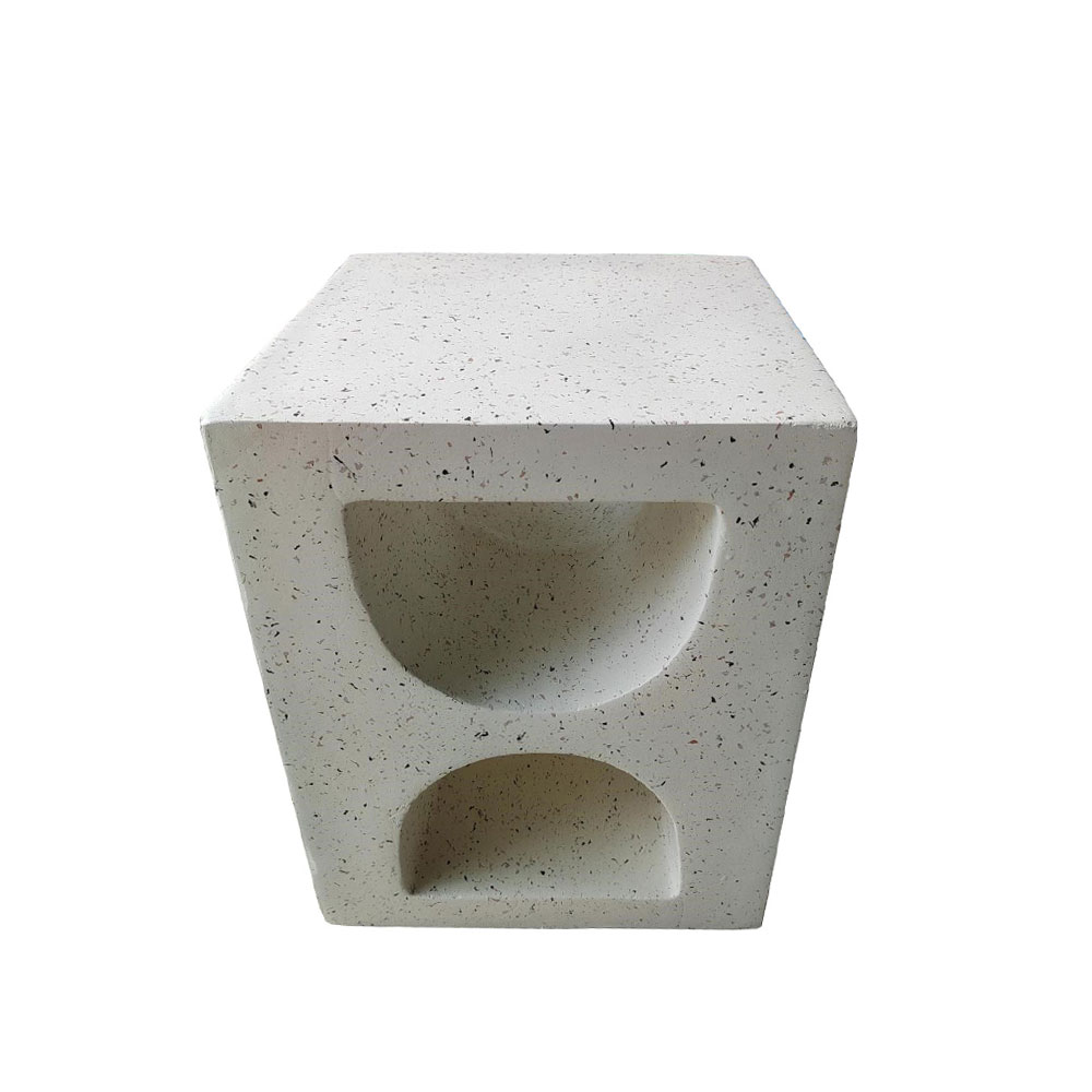 NEST SIDE TABLE TERRAZZO 37x35x46