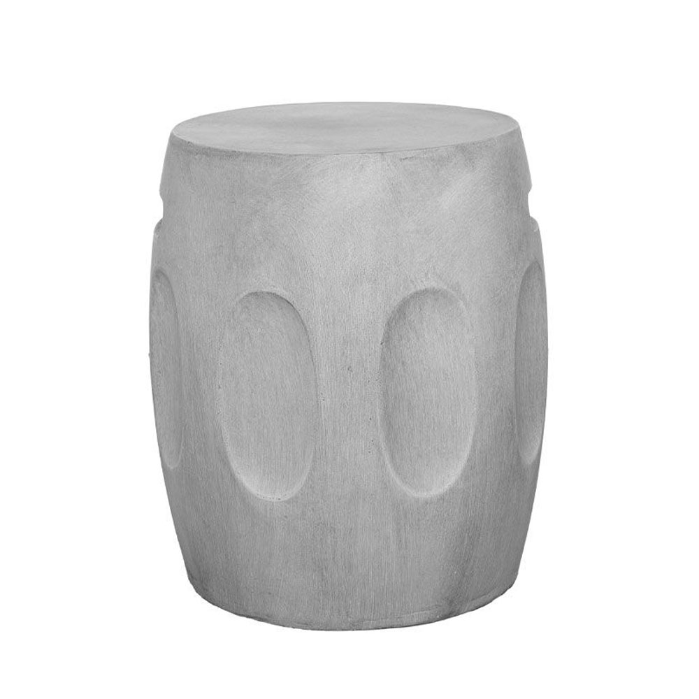 AFRICA SIDE TABLE ΓΚΡΙ 38x38x47