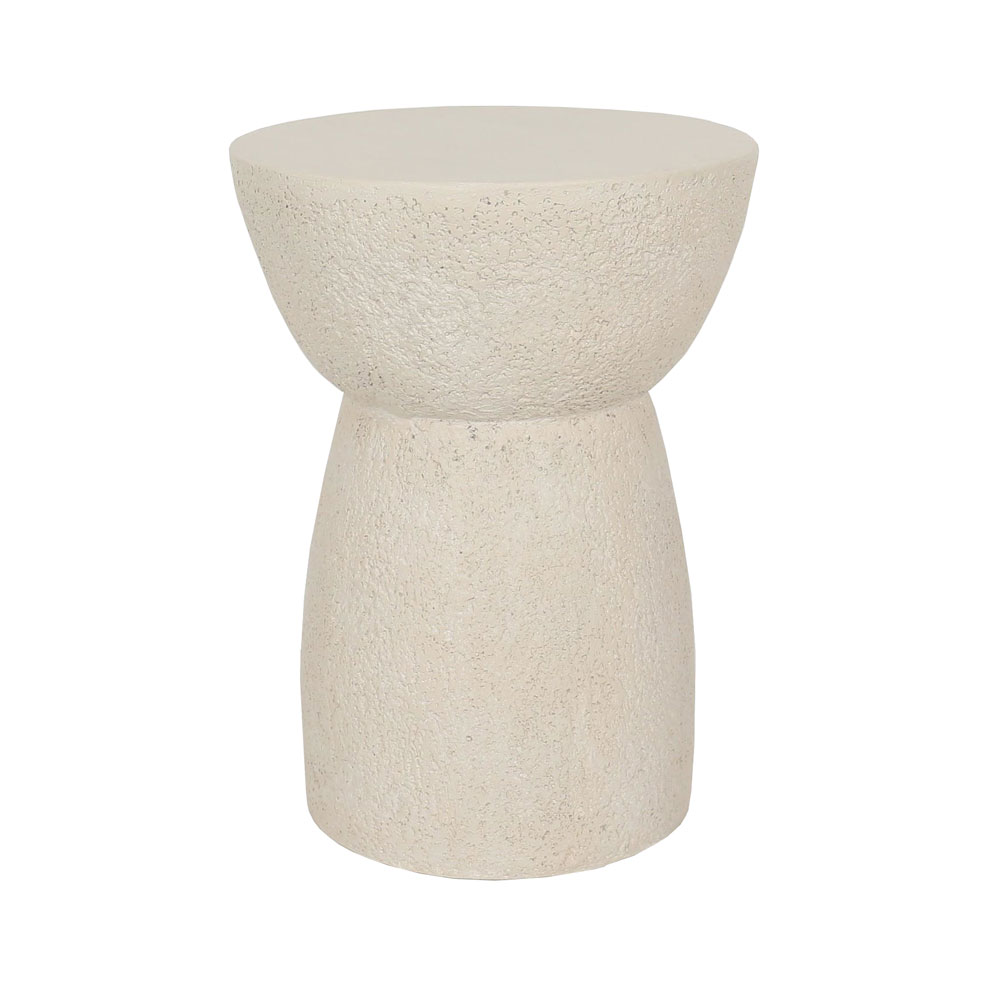 ARION SIDE TABLE BEIGE 40x40x54