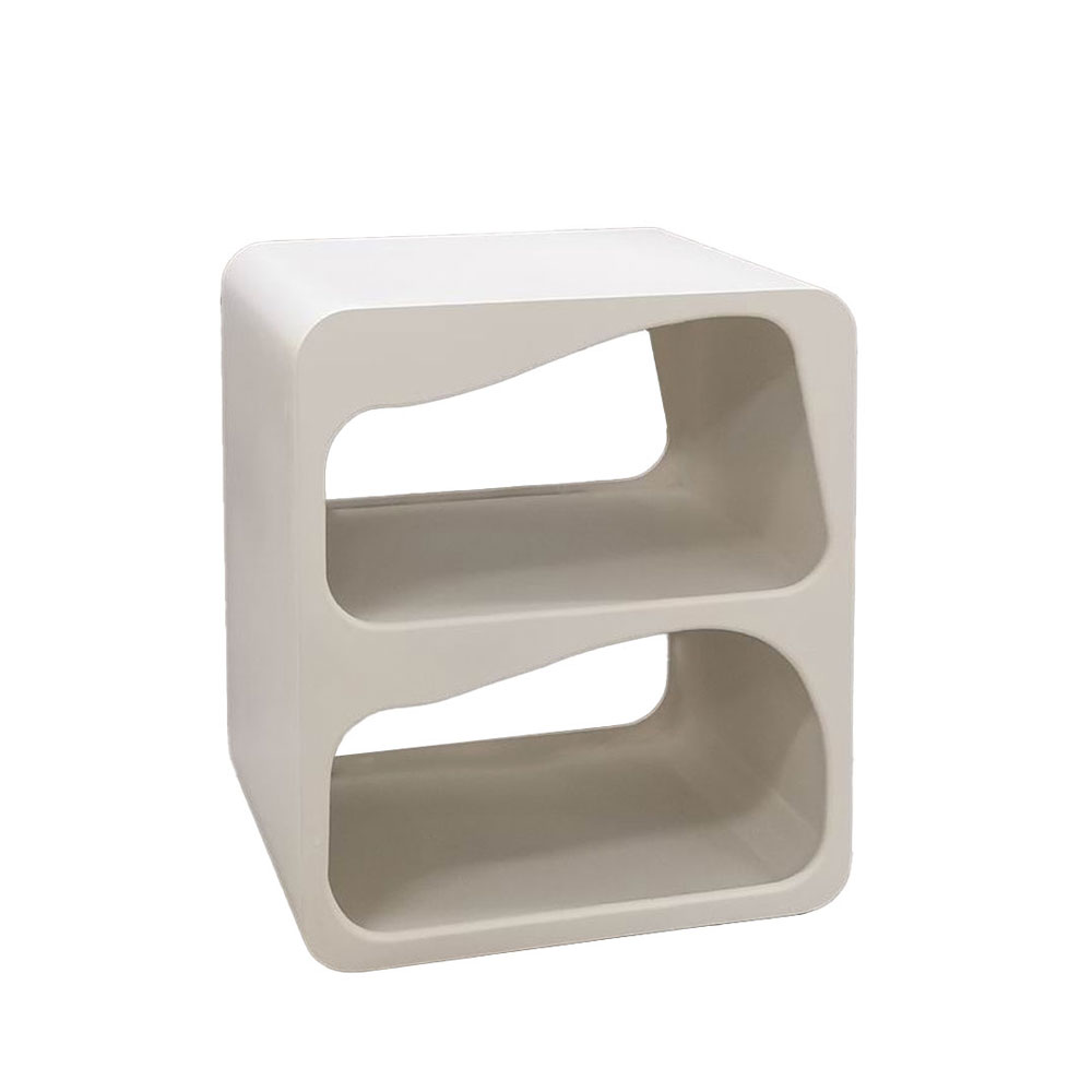 TINOS SIDE TABLE ΛΕΥΚΟ 47x40x53