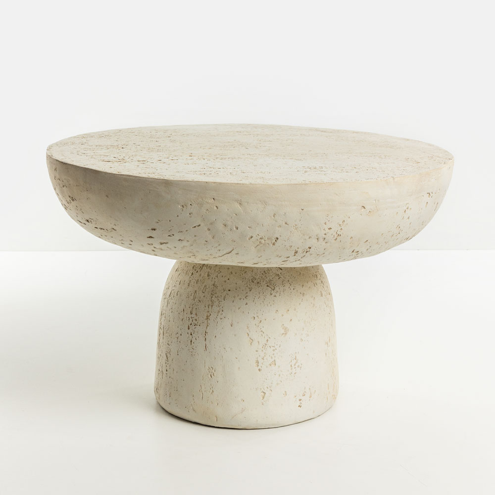 POROS COFFEE TABLE BEIGE 64.8x64.8x41.4cm