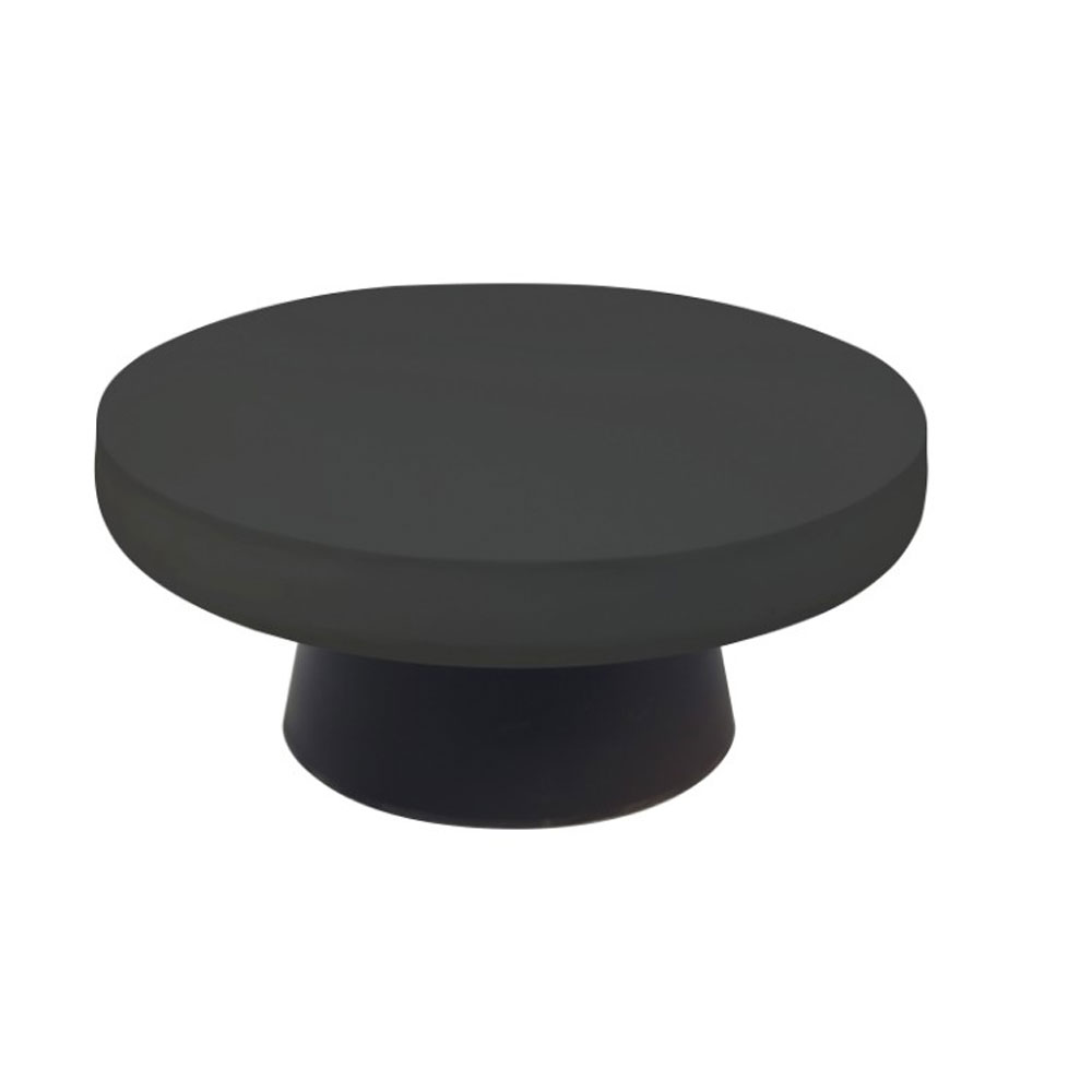 MYKONOS COFFEE TABLE ΜΑΥΡΟ 90x90x39cm