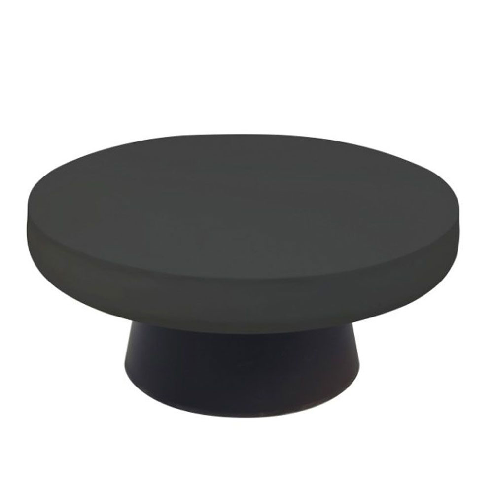 MYKONOS COFFEE TABLE ΜΑΥΡΟ 90x90x39cm