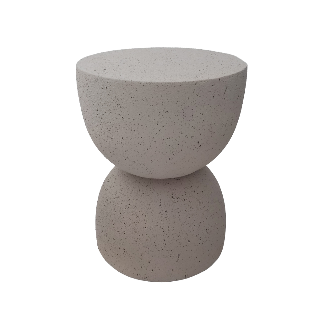 DUO SIDE TABLE TERRAZZO 34x34x45cm