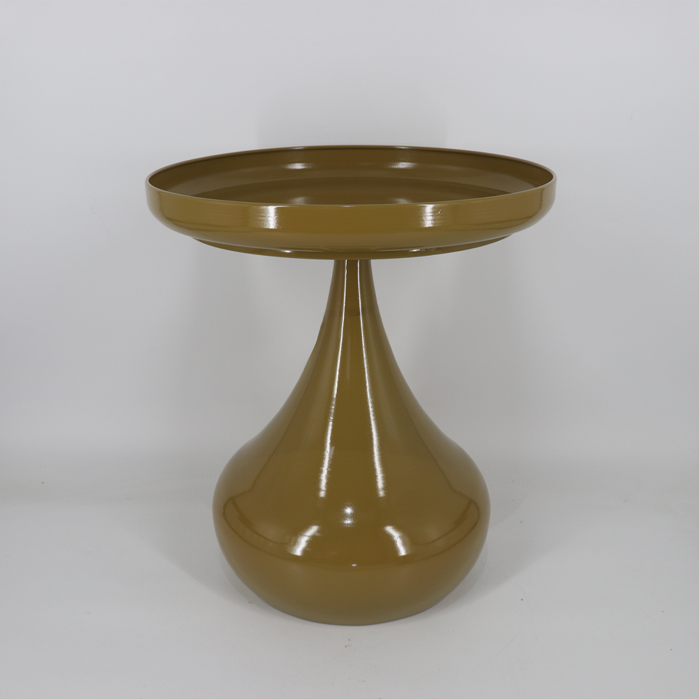 MARRON SIDE TABLE ΛΑΔΙ 41x41x45.5cm