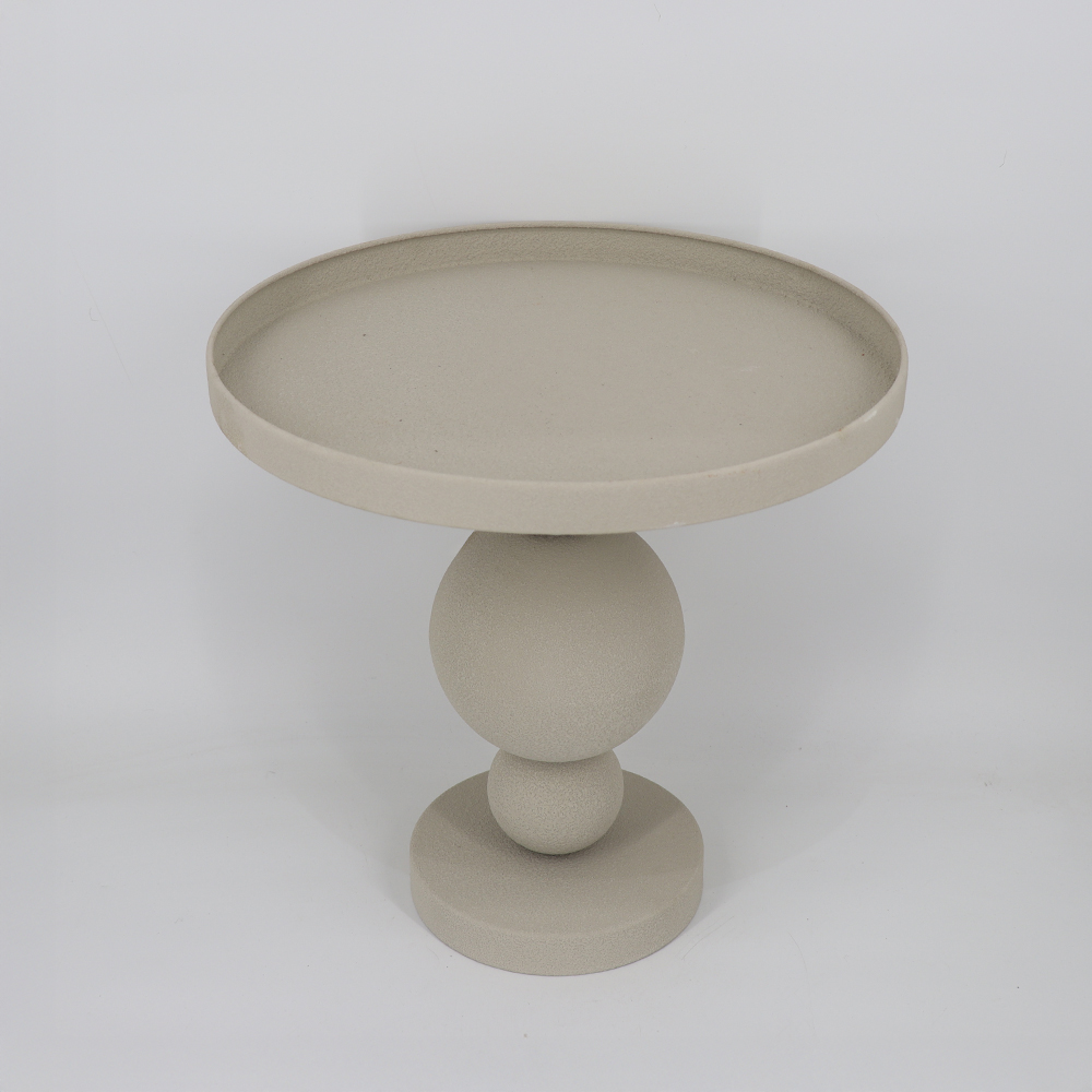 SFERA SIDE TABLE ΜΠΕΖ 45x45x45cm