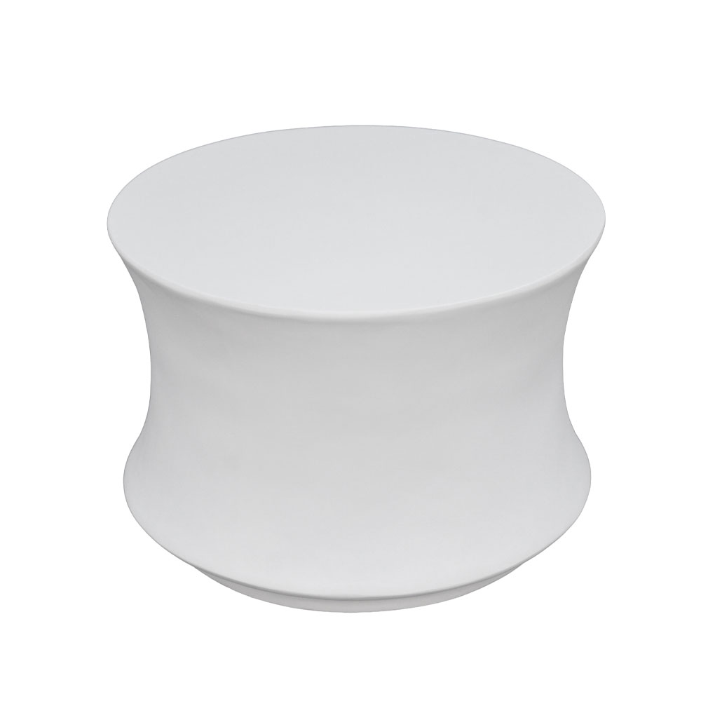 ARC COFFEE TABLE ΛΕΥΚΟ 60x60x41cm